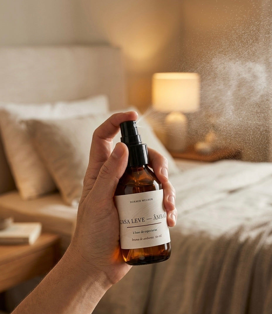 Casa Leve Âmbar - Bruma de Ambiente Relaxante